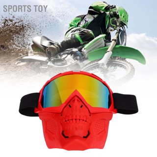 Sports Toy Motorcycle Skull Goggle Face Cover Off Road Cycling Windproof Helmet Goggles Glasses with