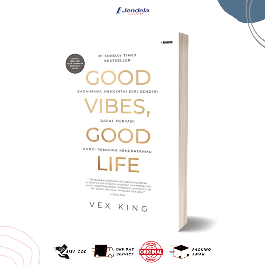 หนังสือ Good Vibes Good Life - Vex King
