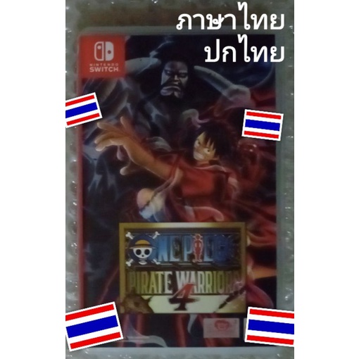 ONE PIECE PIRATE WARRIORS 4 ภาษาไทย NINTENDO SWITCH 2 คน วันพีช ONEPIECE PIECE4 PIRATE4 WARIORS WARRIOR TH THAI วันพีซ