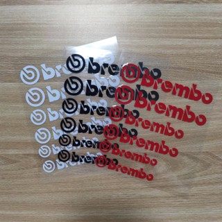 สติกเกอร์ ลายตัวอักษร Remklauw Voor Brembo Belettering Voertuig สําหรับติดตกแต่งรถยนต์ 6 ชิ้น ต่อชุด