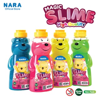 NARA Magic Slime นาราสไลม์เนื้อแน่น ไร้สารพิษ ปลอดภัยต่อเด็กๆ ขนาด 350 ML. *มีให้เลือก 12 สี*