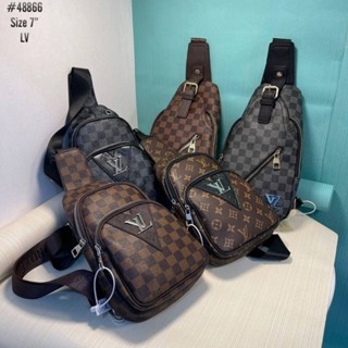 เช็คของก่อนสั่ง งานพร้อมกล่อง กระเป๋าคาดอก LV กระเป๋าคาดอกผู้ชาย คาดอก louis vuitton