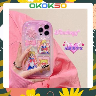 เคสโทรศัพท์มือถือใส แบบนิ่ม ลายการ์ตูนเซเลอร์มูน กันกระแทก สําหรับ OPPO Reno8 Reno7pro reno6 7z 5 R17 A53 A9 2020 4Z 5G F11 A31A15 A3S Findx3pro Findx5pro