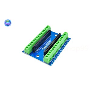 Nano expansion board NANO IO Shield V3.0 Shield บอร์ดขยาย Nano V3.0 (Blue)