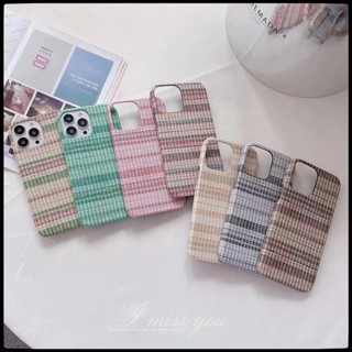 เคสโทรศัพท์มือถือ ลายสาน สีตัดกัน สําหรับ iphone 14pro max 14max 13 pro max 12 pro max 11 xsmx xs xr