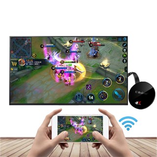 ดองเกิลรับสัญญาณไร้สาย 5G 4K 1080P WiFi HDMI สําหรับ Iphone Android Phone To TV