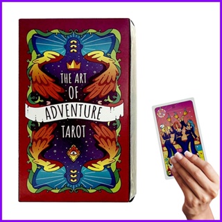 ไพ่ทาโรต์ภาษาอังกฤษ The Art Of Adventure Oracle 78 ชิ้น