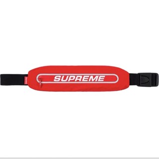 ใหม่พร้อมส่ง ของแท้ Supreme Running Waist Bag Red