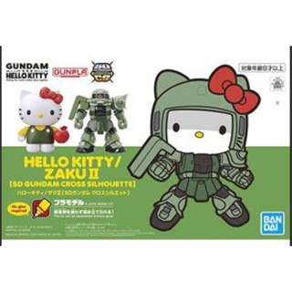 4573102610300 HELLO KITTY/ZAKU II [SD GUNDAM CROSS SILHOUETTE] 2500yen