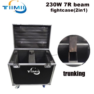 Flight Case 2In1 230W 7R Beam Moving Head Lights Gobo Projector Prism Effect Lyre Spot Moving Head Dmx Stage DJ Light SH