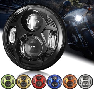 5.75Inch LED Headlight Motorcycle Hi/Lo Beam LED Headlights For Harley Davidson Sportster Dyna XL 883C 1200C FXD Headlam