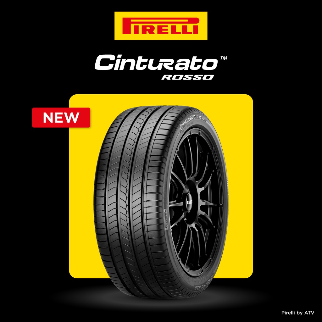 [ติดตั้งฟรี] PIRELLI ยางรถยนต์ เก๋ง รุ่น Cinturato Rosso ขอบ 15-21 (4 เส้น) (สอบถามสต็อกก่อนสั่งซื้อ)