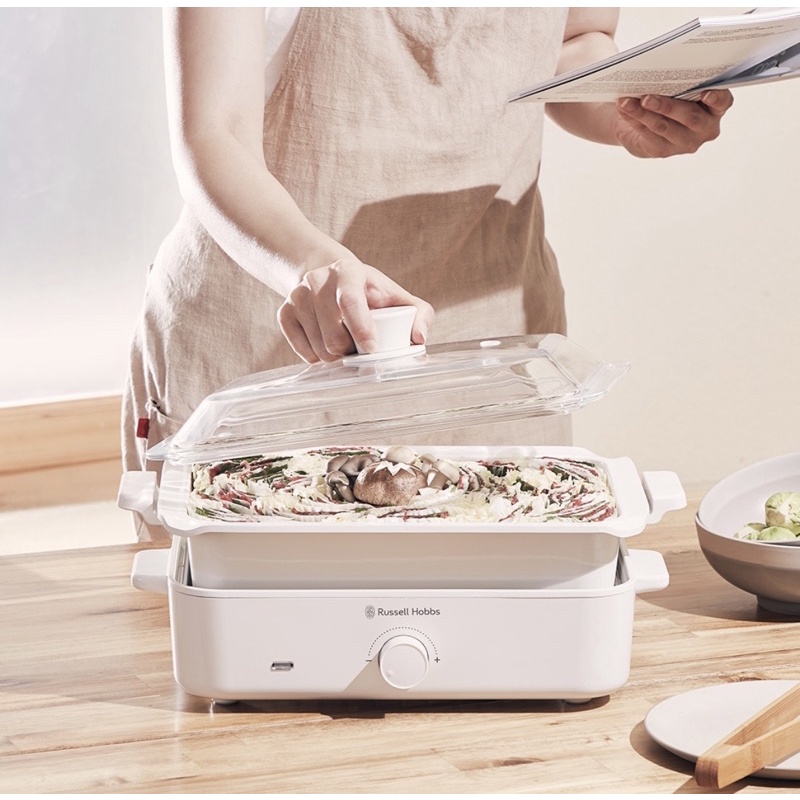 Russell Hobbs Multi Grill หม้อหุงข้าว - RHG6110WH