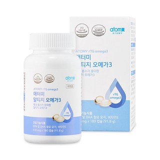 Atomy rTG omega3 510 มล.×180 แคปซูล (สินค้าของแท้จากเกาหลี)