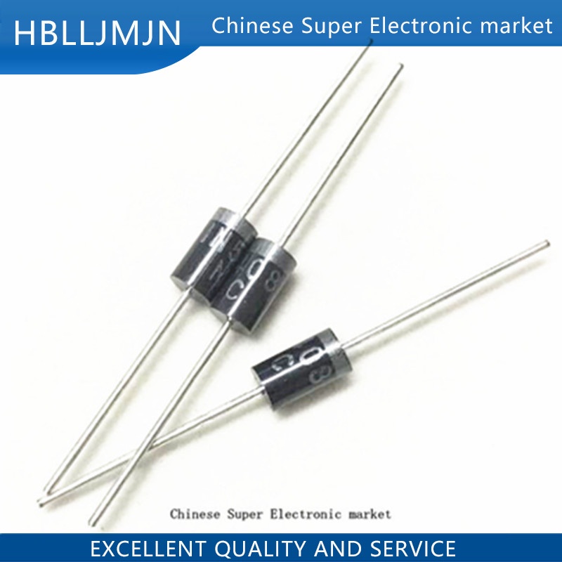 500PCS 1N5400 DIP 3 Amp 50 Volt Rectifier Diode