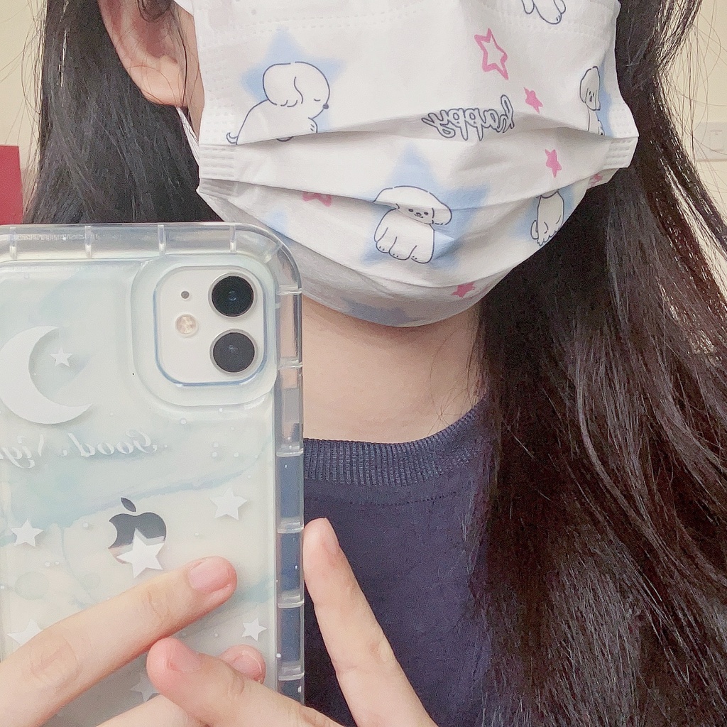 แมส แมสน่ารัก หน้ากาก Mask แมสเกาหลี แมสเกาหลีลายการ์ตูน หน้ากากลายสุนัขน่ารัก 3 ชั้น พร้อมส่ง！！！