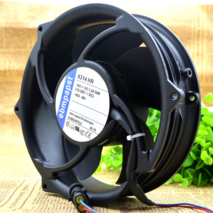 YTH 24V 36W 6314HU 6314HR ACS510 INVERTER COOLING FAN