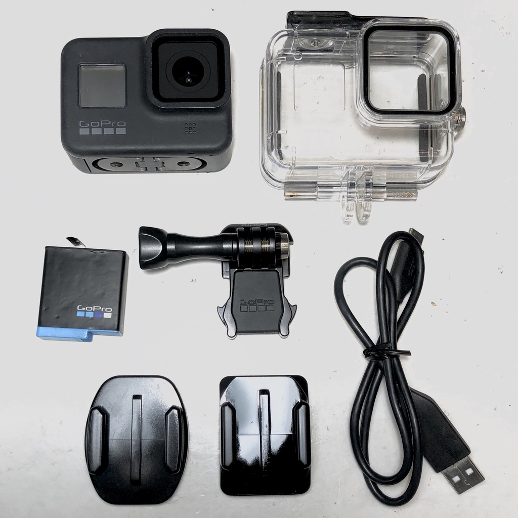 GoPro HERO8 Black กล้องโกโปรมือสอง แถมเคสกันน้ำ อดีตประกันศูนย์ ผ่อน 0% 10 เดือน