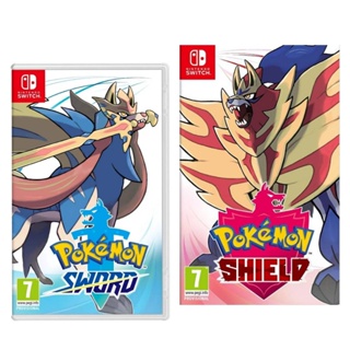 ราคาPokemon Sword and Pokemon Shield  for nintendo switch พร้อมส่ง คะ
