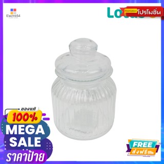 โลตัส ขวดโหลแก้วฝาจุก 650 ML.LOTUSS GLASS POP JAR 650 ML