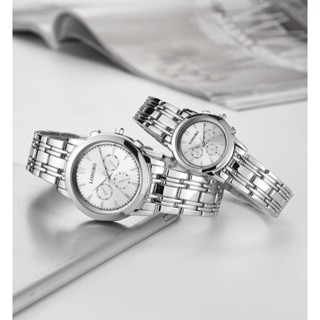 LONGBO-93139A ผู้ชายนาฬืกาข้อมือ นาฬิกาคู่รัก แฟชั่นผู้หญิงน…