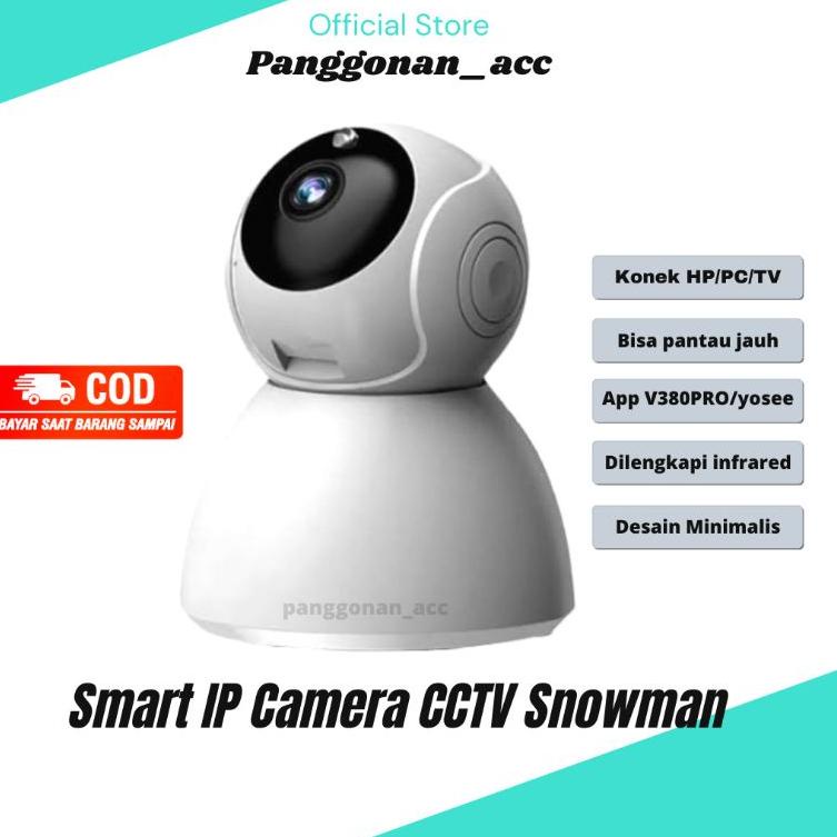 ยอดนิยมที่สุด กล้อง ip อัจฉริยะ CCTV Snowman original 1080P Wireless full HD