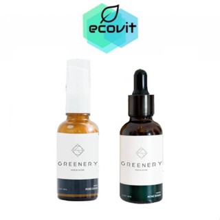 [30 ml./ขวด] Greenery Pore Serum กรีนเนอรี่ พอร์ เซรั่ม / Greenery Acne Serum กรีนเนอรี่ แอคเน่ เซรั่ม