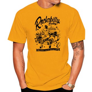 เสื้อยืดสีขาวผู้หญิง 2022 ใหม่ล่าสุดพิมพ์จดหมายการ์ตูน Rockabilly ทารกลาสเวกัสร้อนเจี๊ยบ Hotrod รถบรรทุก Dtgcrazy เสื้อย