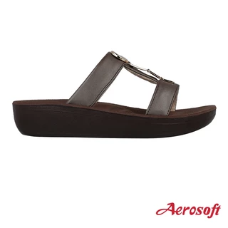 Aerosoft (แอโร่ซอฟ) รองเท้าแตะผู้หญิง รองเท้าแฟชั่น แบบสวม นิ่มๆ เพื่อสุขภาพ รุ่น FW8384