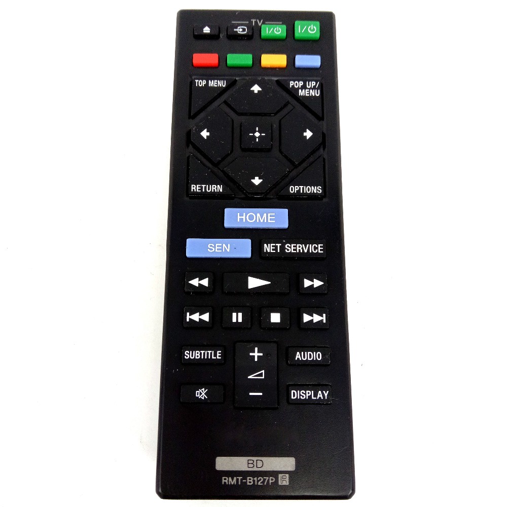 รีโมทคอนโทรลสําหรับ Sony RMT-B127P สําหรับ BDP-S1200 BDP-S3200 BDP-S4200 BDP-S5200 BDP-S6200 BD Fernbedienung