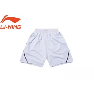 Li Ning กางเกงขาสั้น เทนนิส แบดมินตัน ฟิตเนส เทรนนิ่ง สําหรับผู้ชาย และผู้หญิง