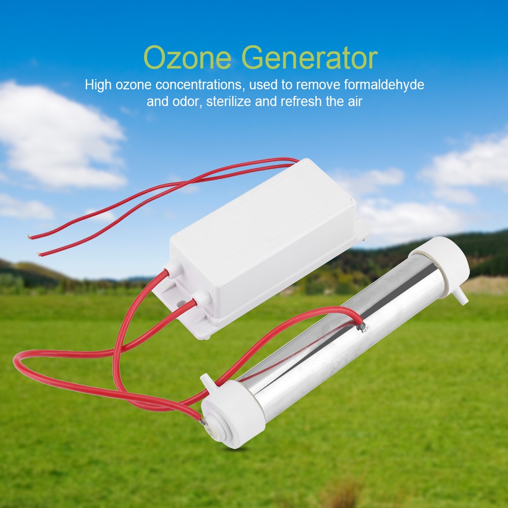 [คลังสินค้าใส]หลอดโอโซน 45นิ้ว Ozone Generator 6W 110V/220V เครื่องผลิตโอโซน 3000mg/h ฆ่าเชื้อโรคในอากาศกลิ่นเหม็นอับ