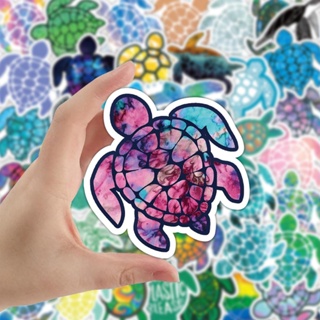 ✨พร้อมส่ง✨น่ารัก turtle เต่าทะเล  สติกเกอร์ ตกปลา สเก็ตบอร์ด 40 ชิ้น sticker