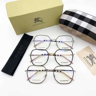 BURBERRY VINTAGE CHECK EYEGLASSES กรอบแว่นตัดเลนส์สายตา แบรนด์เบอเบอรี่ ขาแว่นลายสก็อต