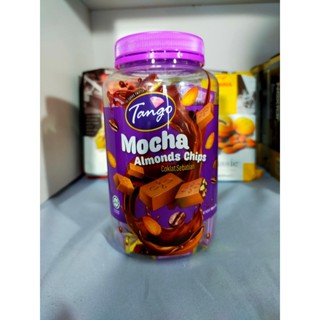 ช็อกโกแลตบาร์เล็กผสมรสม็อคคาฝาม่วงตรา Tango Mocha almonds chips