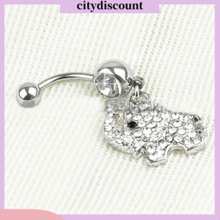 &lt;citydiscount&gt; จิวแหวนเจาะร่างกายสะดือ 316 Lจิวสะดือ