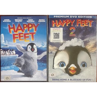 Happy Feet 1-2 (DVD)/แฮปปี้ฟีต 1-2 เพนกวินกลมปุ๊กลุกขึ้นมาเต้น (ดีวีดี)