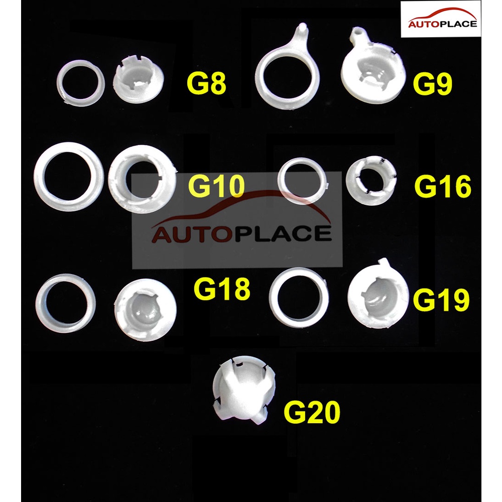 บูชปัดน้ำฝน บู๊ชปัดน้ำฝน รวมรุ่น กระบะ-เก๋ง HONDA,STRADA,TFR,CYCLONE,E100,HIACE,VIGO,TIGER
