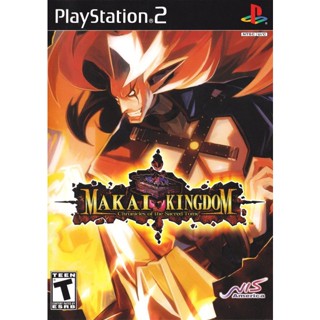 Makai Kingdom: Chronicles of the Sacred Tome (USA) PS2 แผ่นเกมps2 แผ่นไรท์ เกมเพทู