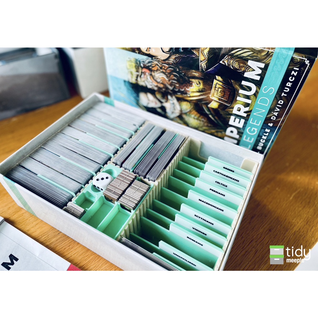 Tidy Insert สำหรับเกม Imperium Classics & Legends ในกล่องเดียว