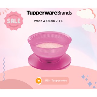 โคมตะเกรงไว้ล้างผักล้างข้าวสาร Tupperware ขนาด 2.1 L พร้อมส่งใบละ 285 บาท