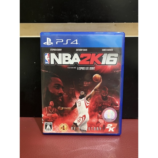 แผ่นเกมแท้💯PS4 โซนญี่ปุ่น [JP//Zone 2]: NBA2K 16 สภาพแผ่นเกมดี ราคาถูกที่สุด!!!