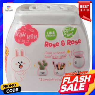 เฟรชไทม์ เจลหอมปรับอากาศ กลิ่นโรส แอนด์ โรส 155 ก.Fresh Time Air Freshener Gel Rose and Rose Scent 155 g.