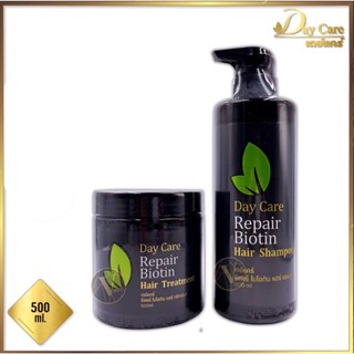 #Day care repair biotin hair treatment/Shampoo#เดย์แคร์ รีแพร์ ไบโอติน แฮร์ ทรีทเม้นท์/แชมพู 500 ml.