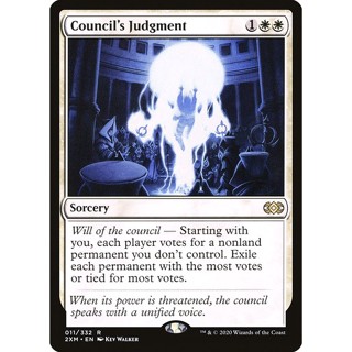 [MTG] Councils Judgment [2X2] [WHITE] [RARE] [NORMAL] [ENG] (การ์ดเมจิค / Magic the Gathering)