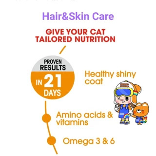 Royal Canin Hair & Skin Care 2kg โรยัลคานิน อาหารแมว บำรุงเส้นขนและผิวหนัง ถุงขนาด 2 กิโลกรัม
