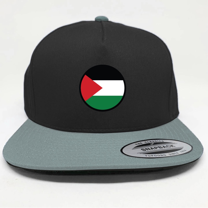 Camo Palestine Flag HipHop Snapback หมวก Palestine Flag