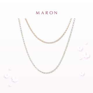 MARON - Mythical Stars Necklace สร้อยคอ เงินแท้925 ชุบทองคำแท้