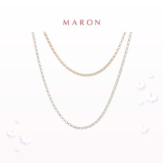 MARON - Mythical Stars Necklace สร้อยคอ เงินแท้925 ชุบทองคำแท้