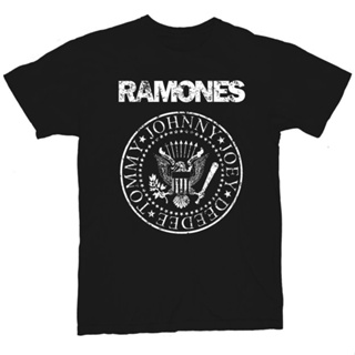 Lsmtx1 เสื้อยืดผ้าฝ้าย พิมพ์ลาย Ramones Destroyed Punk Rock โอเวอร์ไซซ์ สไตล์พังก์ร็อค สําหรับผู้ชายสามารถปรับแต่งได้